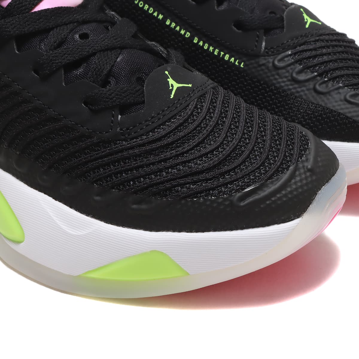JORDAN BRAND JORDAN LUKA 1 GS BLACK/BLACK-LIME GLOW-GREEN GLOW