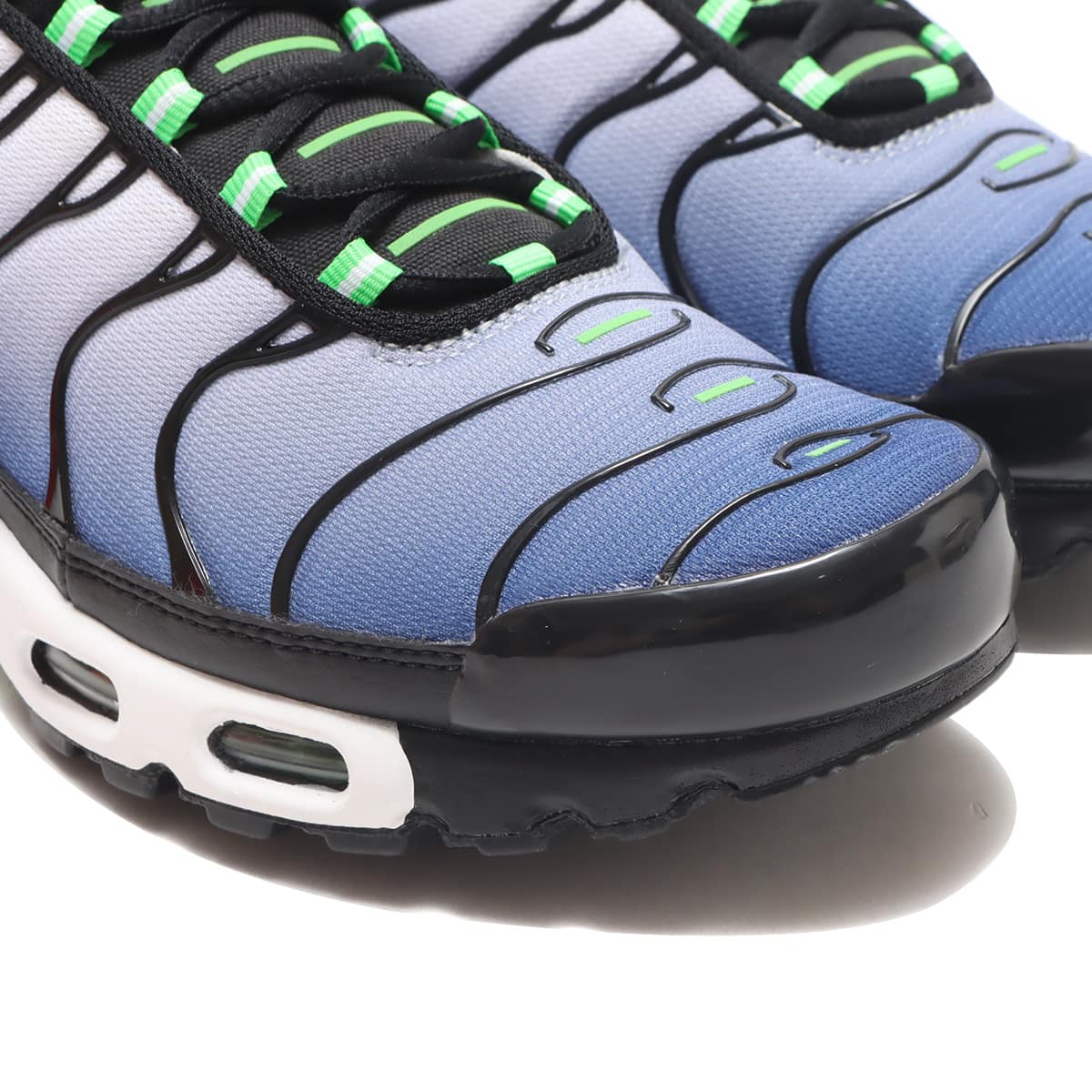 NIKE AIR MAX PLUS BLACK/SCREAM GREEN-WHITE-DEEP ROYAL 23SU-I