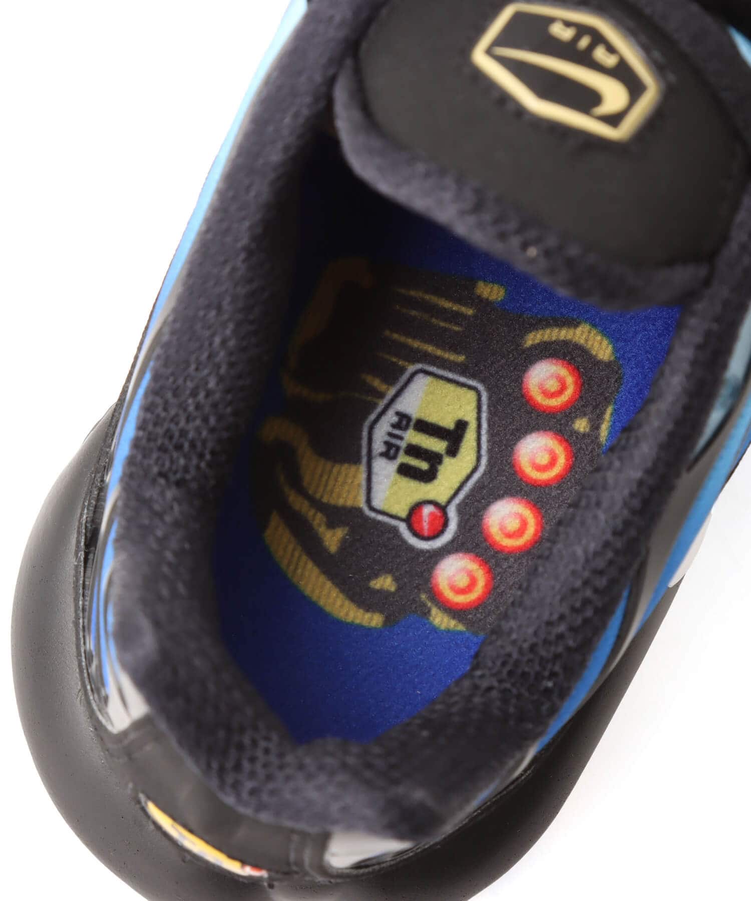 NIKE AIR MAX PLUS OG BLACK/CHAMOIS-SKY BLUE-HYPER BLUE（ナイキ