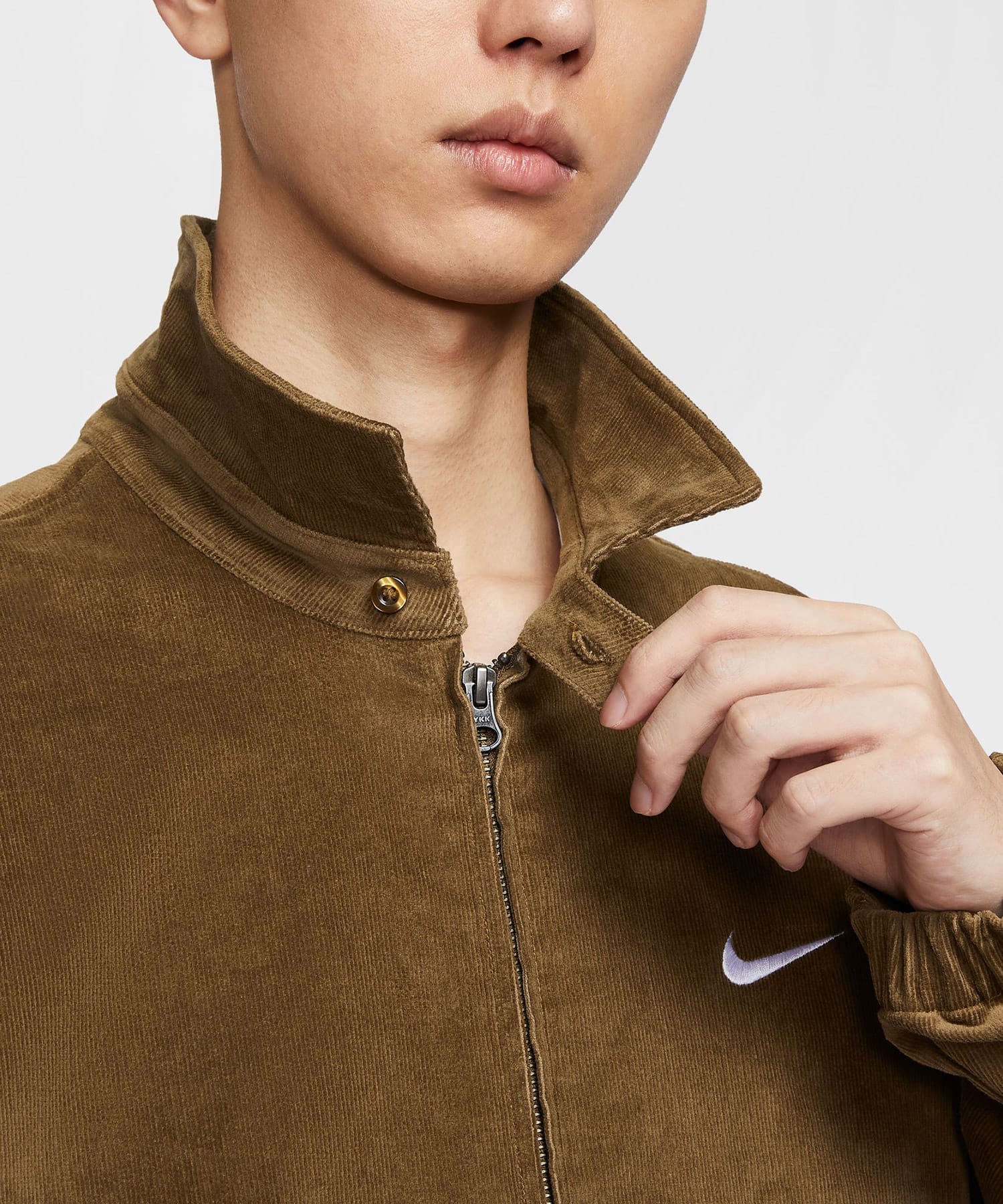 NIKE AS M NL HARRINGTON JACKET GCEL MOSSWOOD BROWN（ナイキ NL