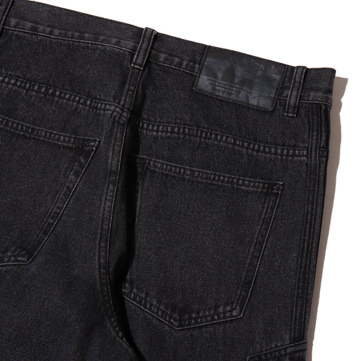 adidas MOTO DENIM PANT BLACK （アディダス モト デニム パンツ