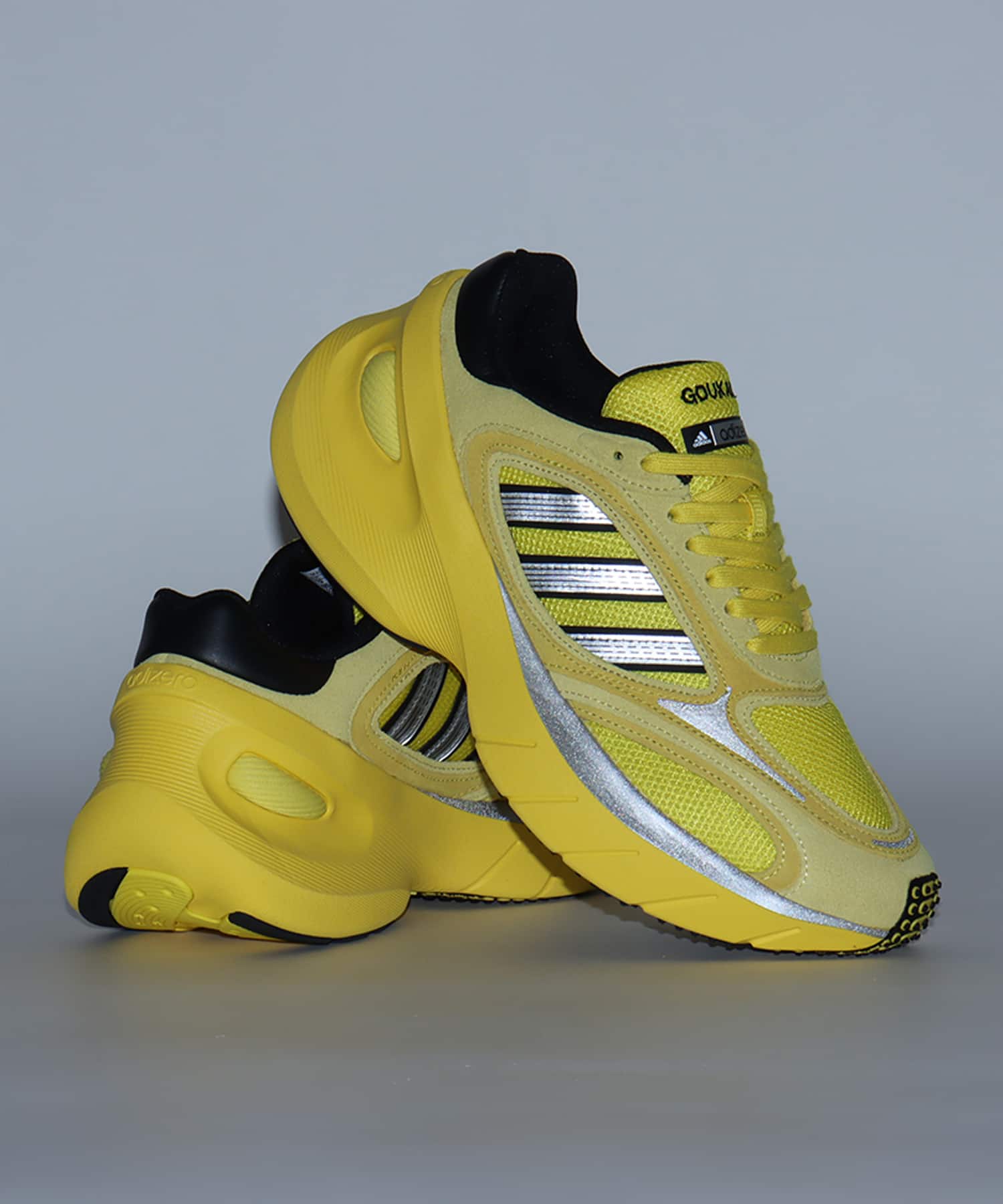 adidas ADIZERO GOUKANA YELLOW/LGTYEL/CBLACK（アディダス アディゼロ