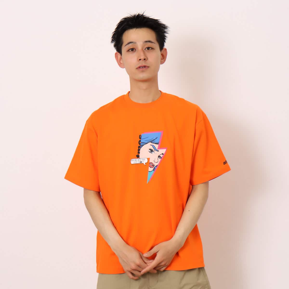 atmos Girls T-shirt ORANGE （アトモス ギャルズ ティーシャツ