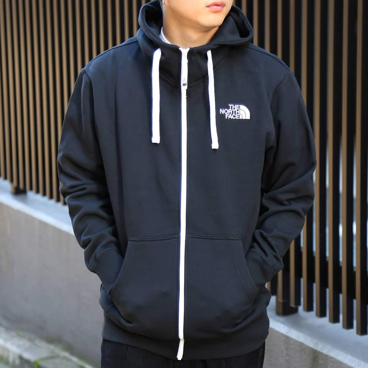 THE NORTH FACE REARVIEW FULL ZIP HOODIE ブラック 22SS-I（ザ