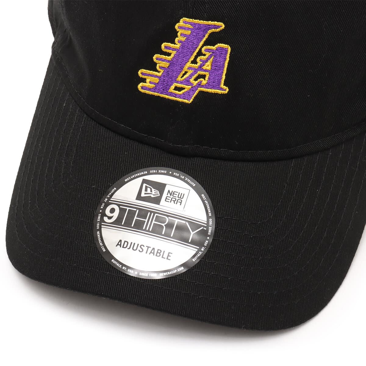 NEW ERA 9THIRTY NBA MINI LOGO Los Angels Lakers BLACK（ニューエラ