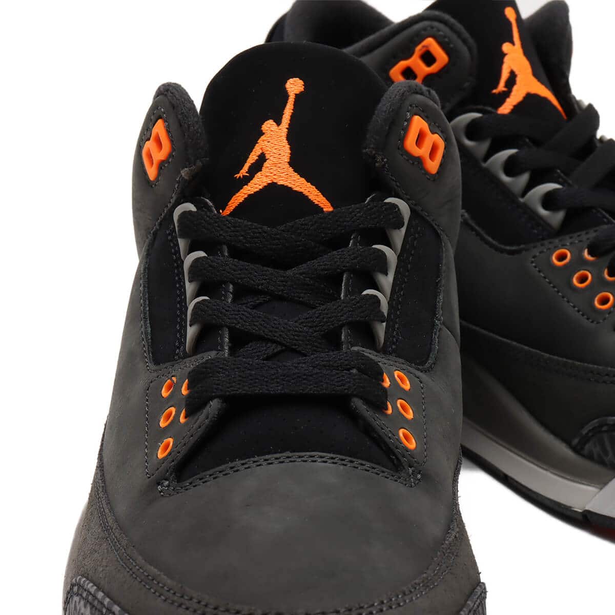 JORDAN BRAND AIR JORDAN 3 RETRO NIGHT STADIUM/TOTAL ORANGE-BLACK