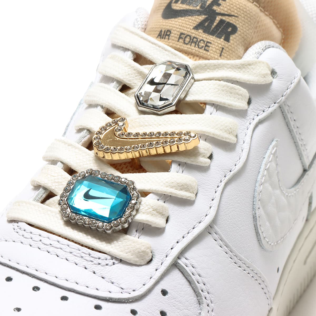 NIKE WMNS AIR FORCE 1 '07 LX WHITE/WHITE-SUMMIT WHITE-WHITE ONYX