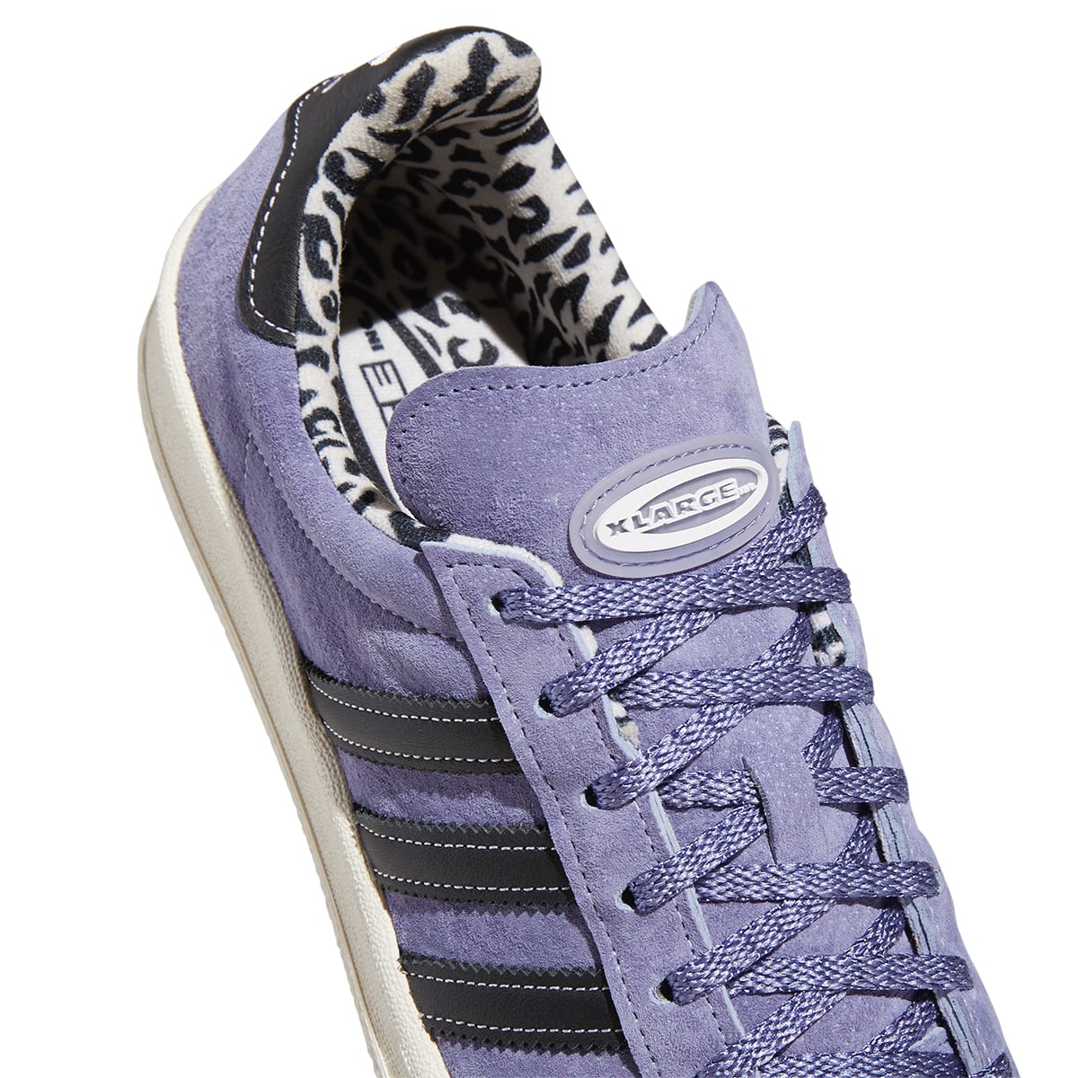 adidas CAMPUS 80s X LARGE ORBIT VIOLET/CORE BLACK/CHALK WHITE