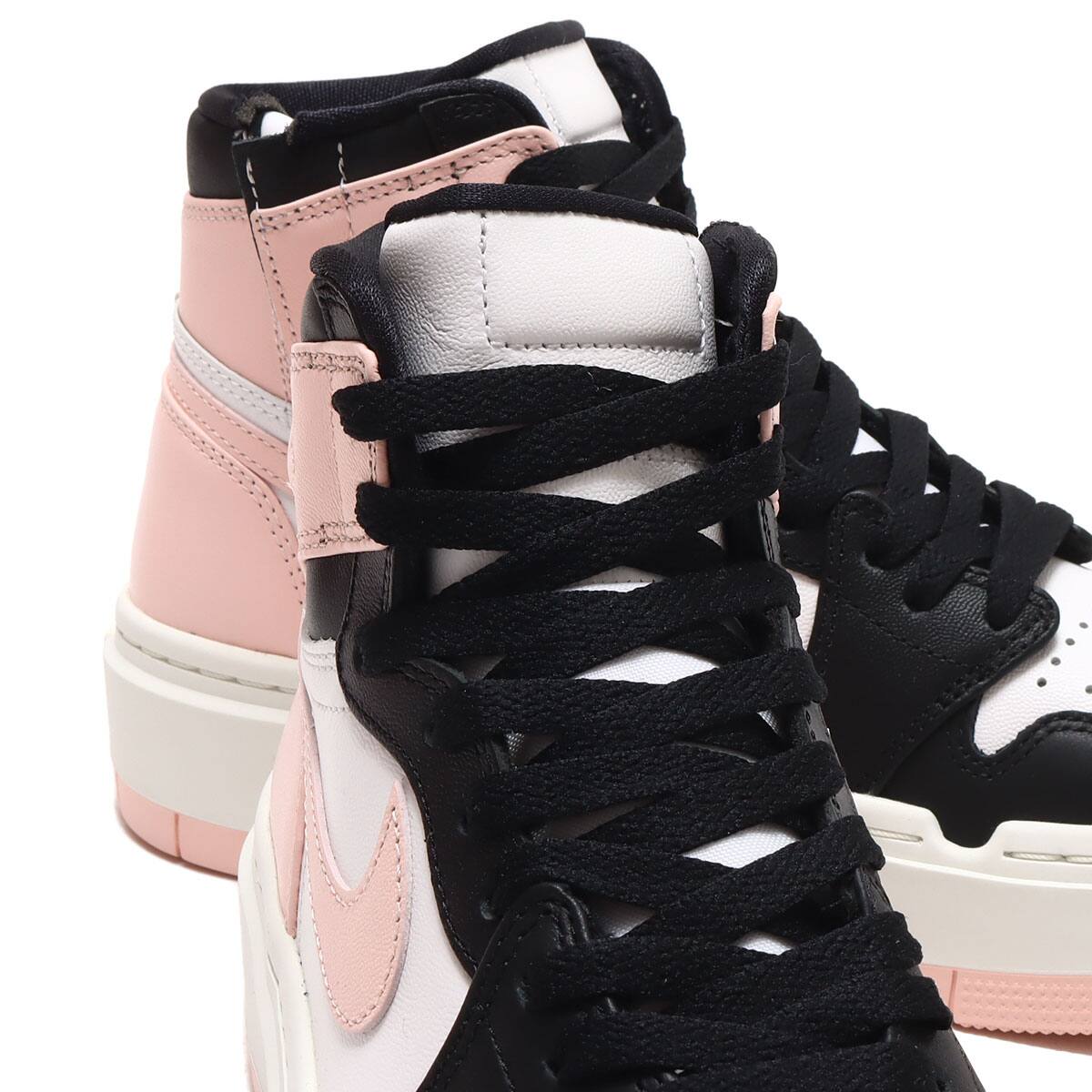 JORDAN BRAND WMNS AIR JORDAN 1 ELEVATE HIGH BLACK/ATMOSPHERE-WHITE