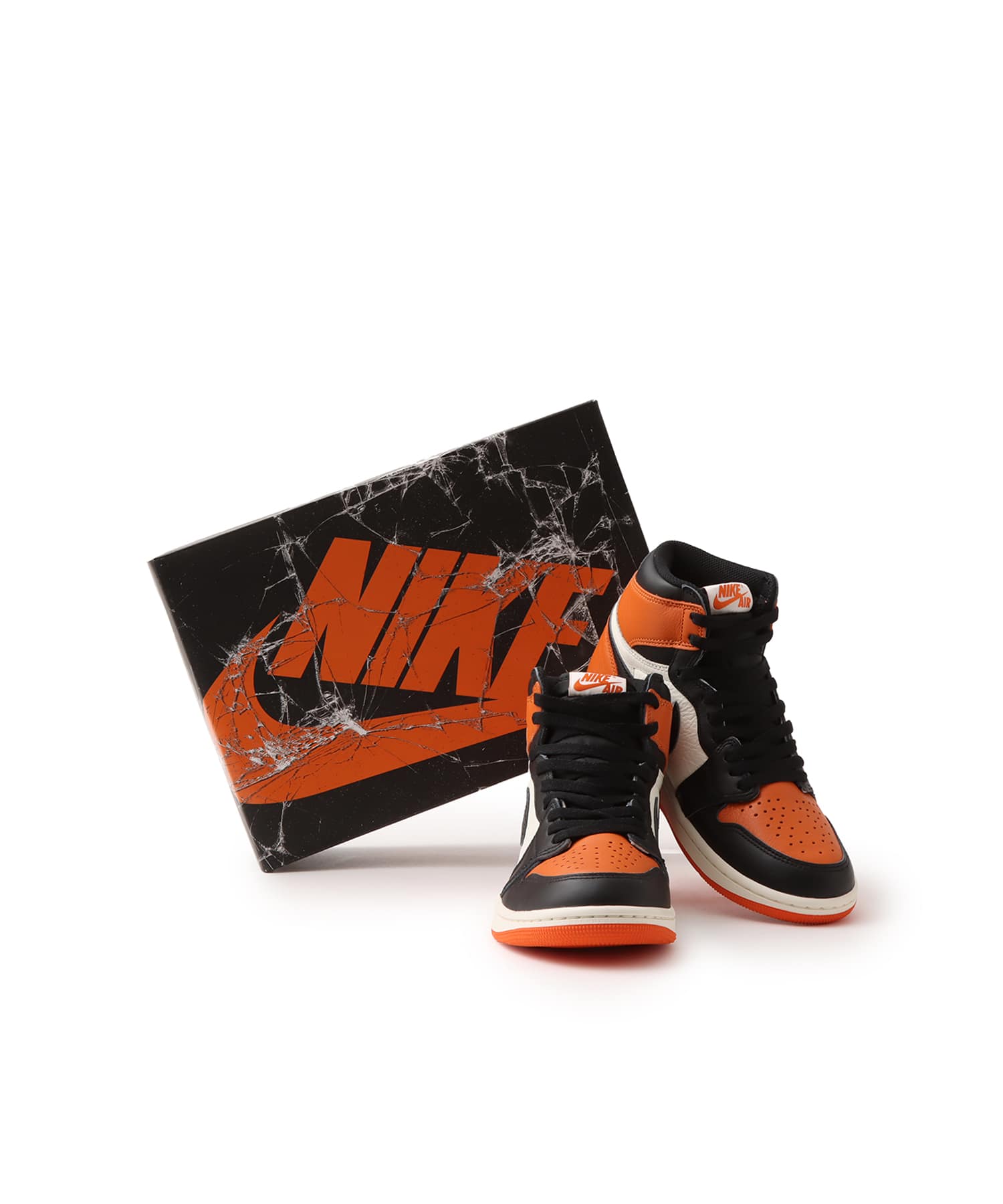 JORDAN BRAND AIR JORDAN 1 RETRO HIGH OG BLACK/BLACK-SAIL-STARFISH