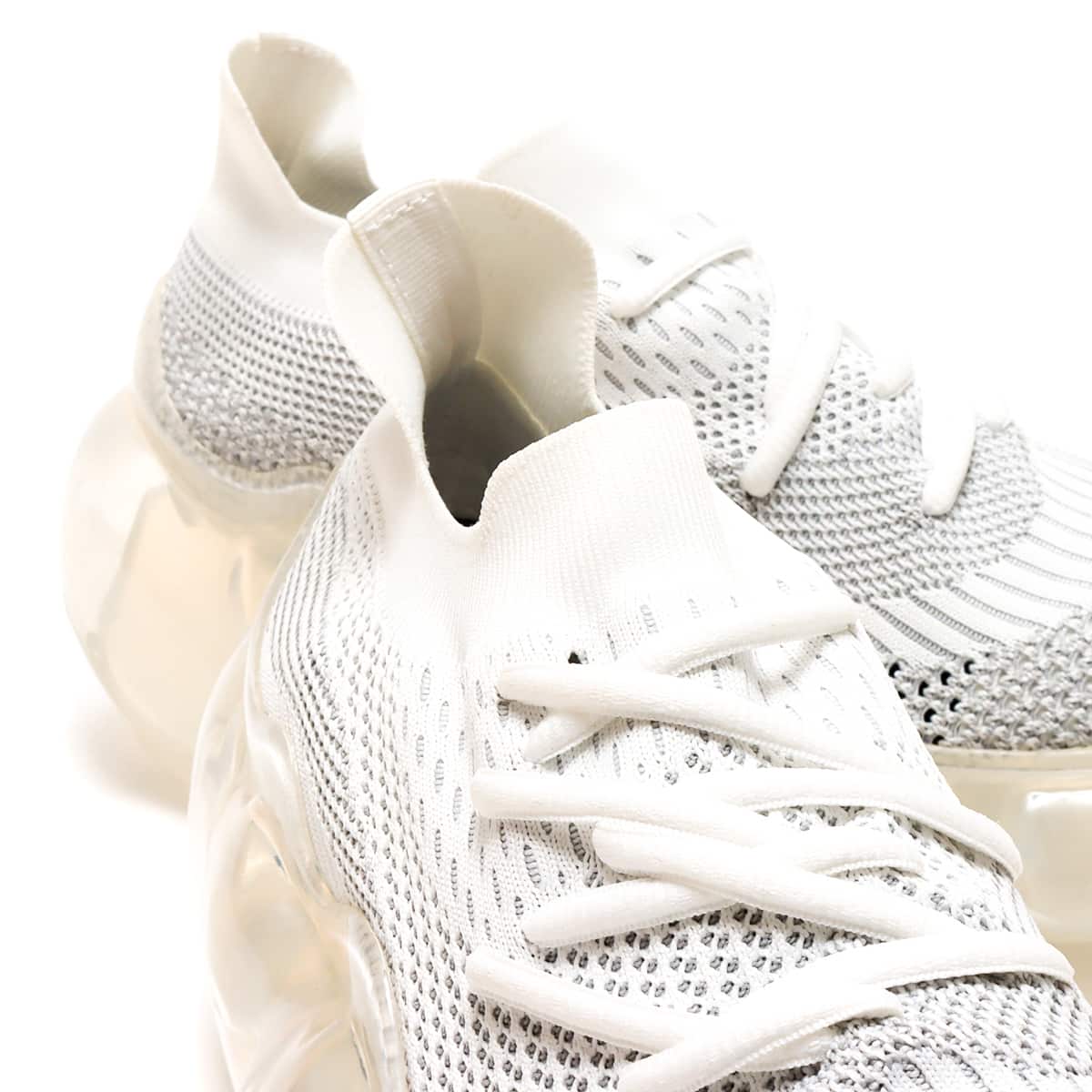 grounds MOOPIE WHITE GRAY/CLEAR （グラウンズ ムーピー-ホワイト