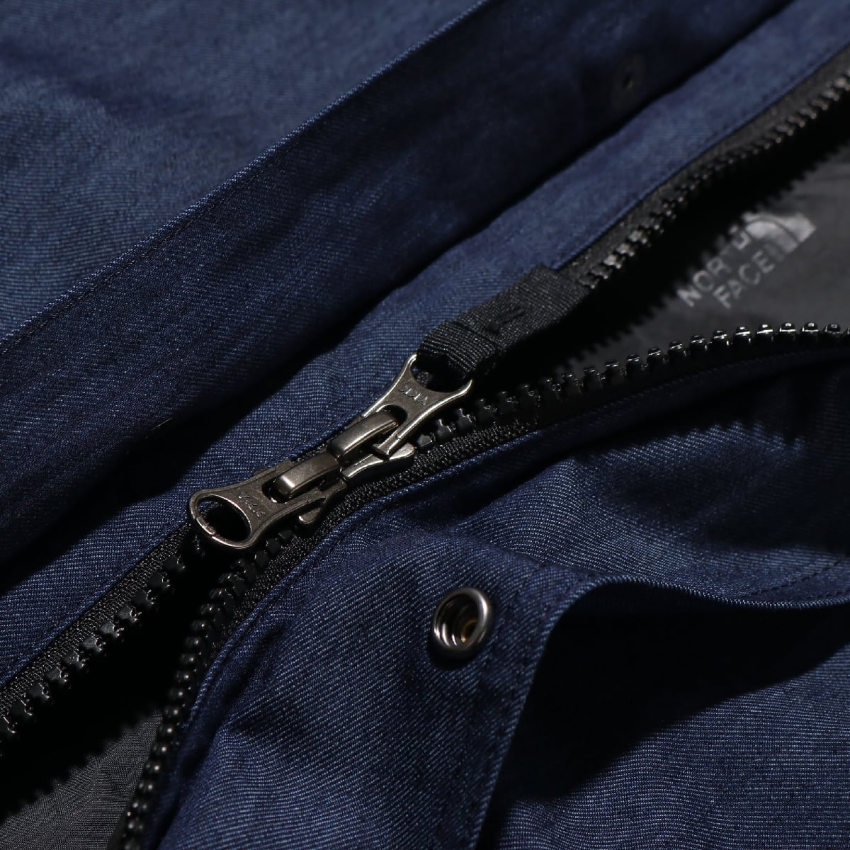 THE NORTH FACE MOUNTAIN LIGHT DENIM JACKET NYLON INDIGO DENIM 21SS