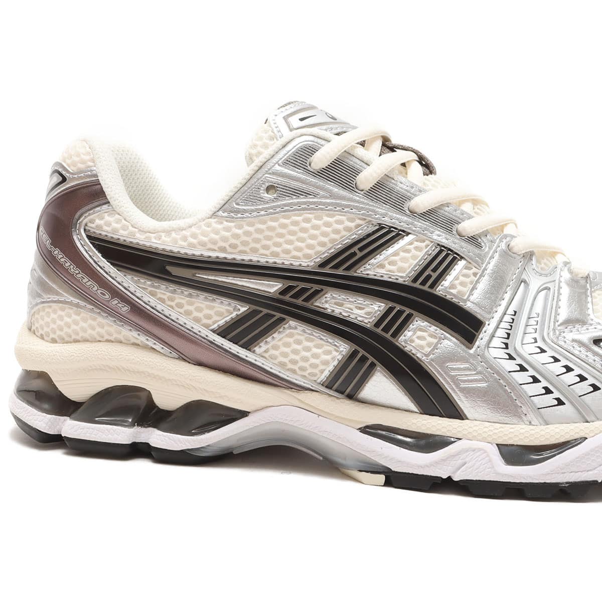 asics GEL-KAYANO 14 CREAM/BLACK（アシックス ゲルカヤノ 14-ホワイト