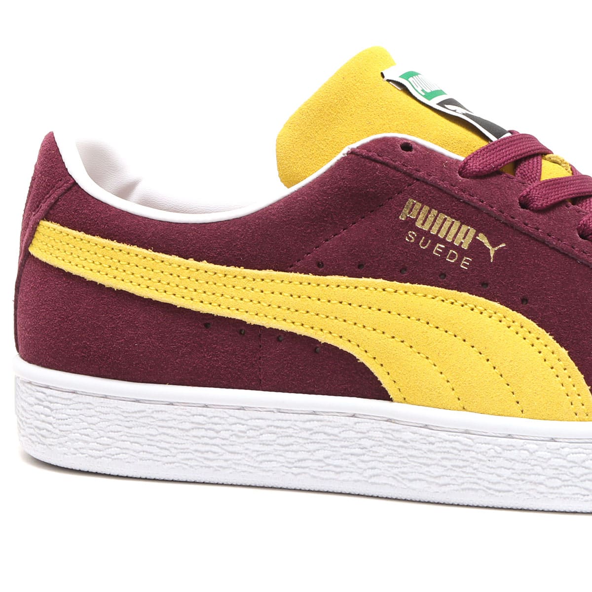 PUMA SUEDE CLASSIC XXI Grape Wine-Dandelion-Puma White 22SP-I