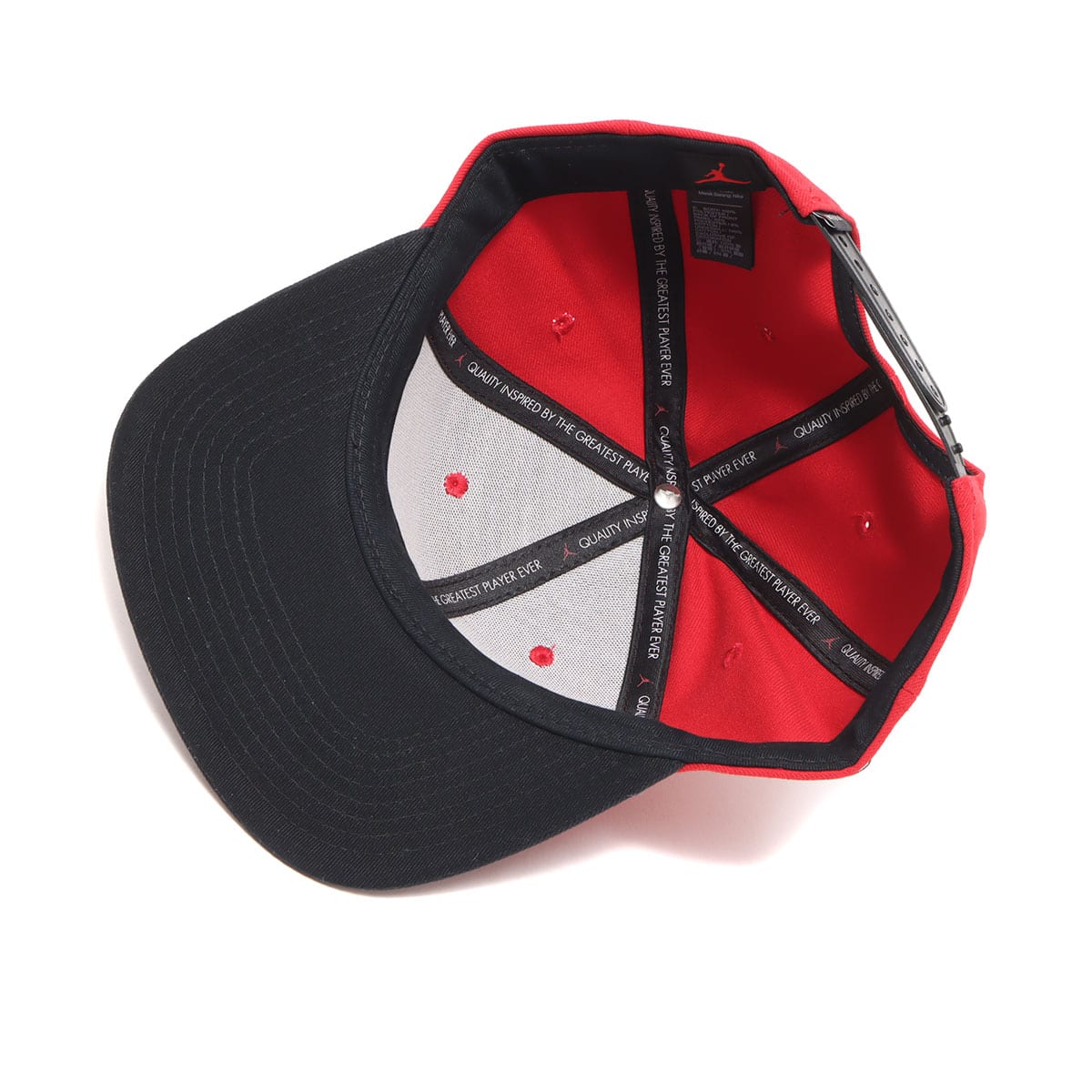 JORDAN BRAND JORDAN PRO JUMPMAN SNAPBACK GYM RED/BLACK/BLACK/DK