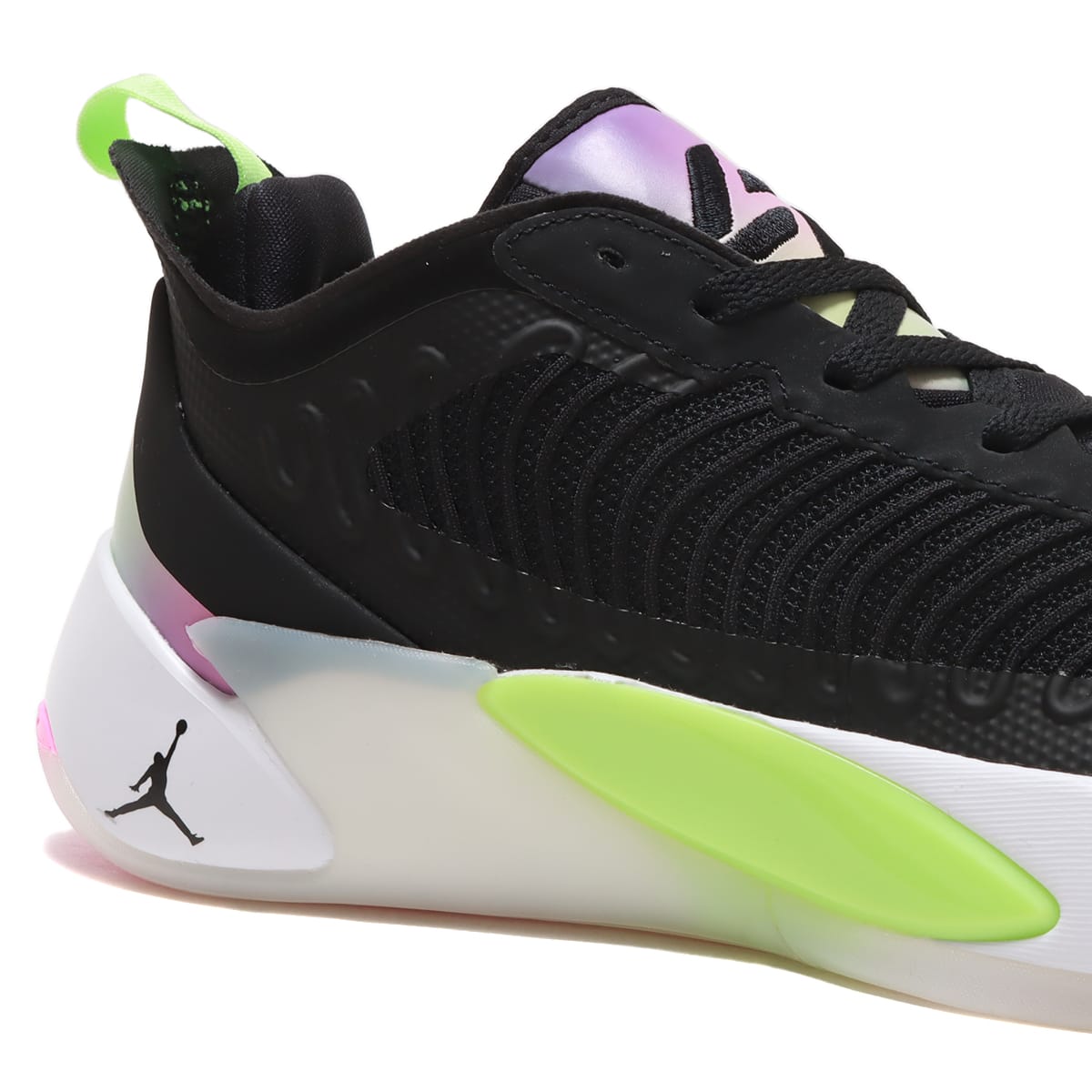 JORDAN BRAND JORDAN LUKA 1 PF BLACK/BLACK-LIME GLOW-GREEN GLOW