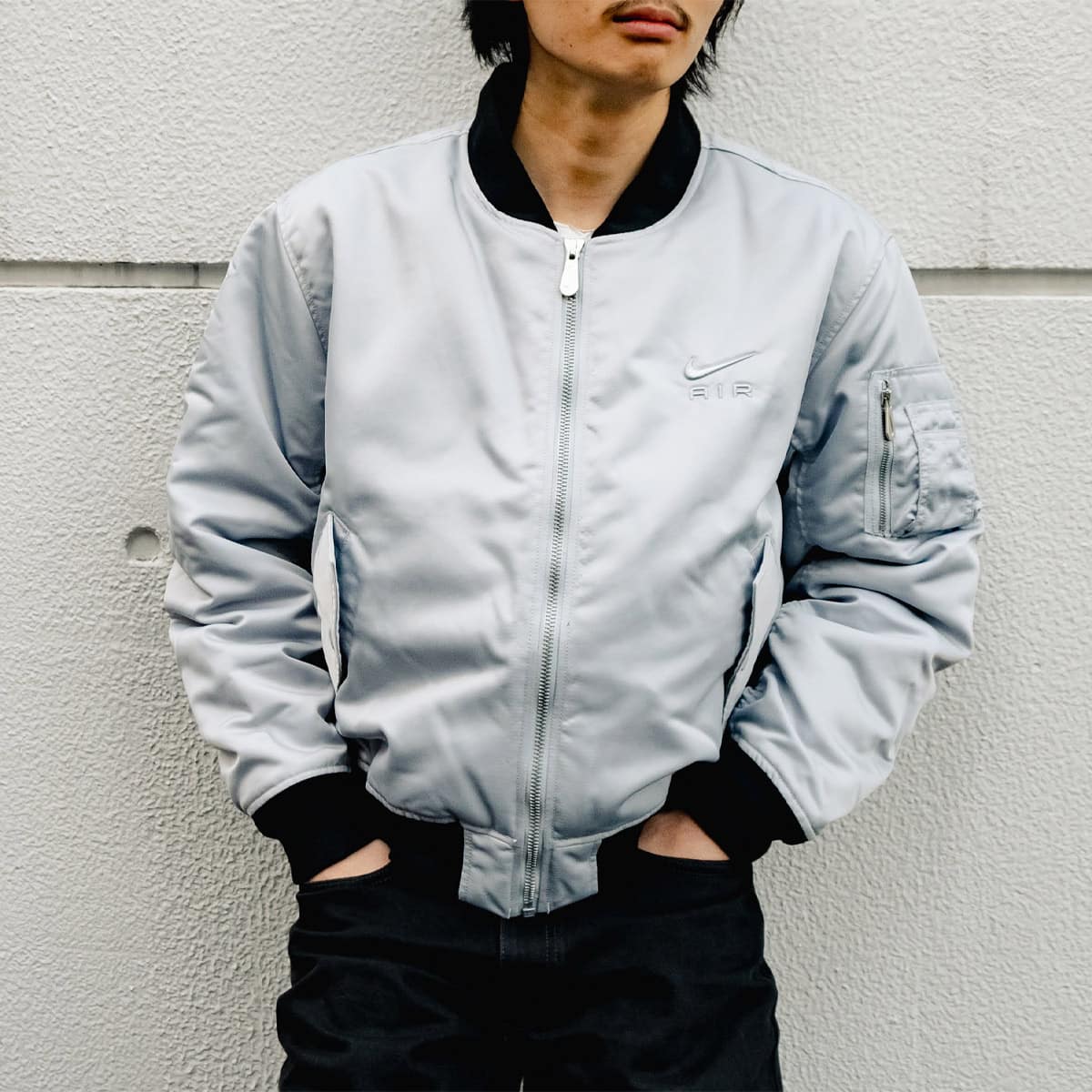 NIKE AS M NSW NIKE AIR BOMBER JKT WOLF GREY/WOLF GREY 23SP-I