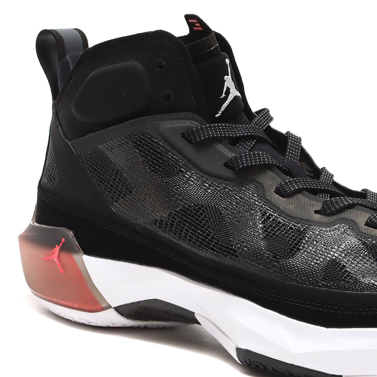 JORDAN BRAND AIR JORDAN XXXVII PF BLACK/MULTI-COLOR-WHITE-HOT