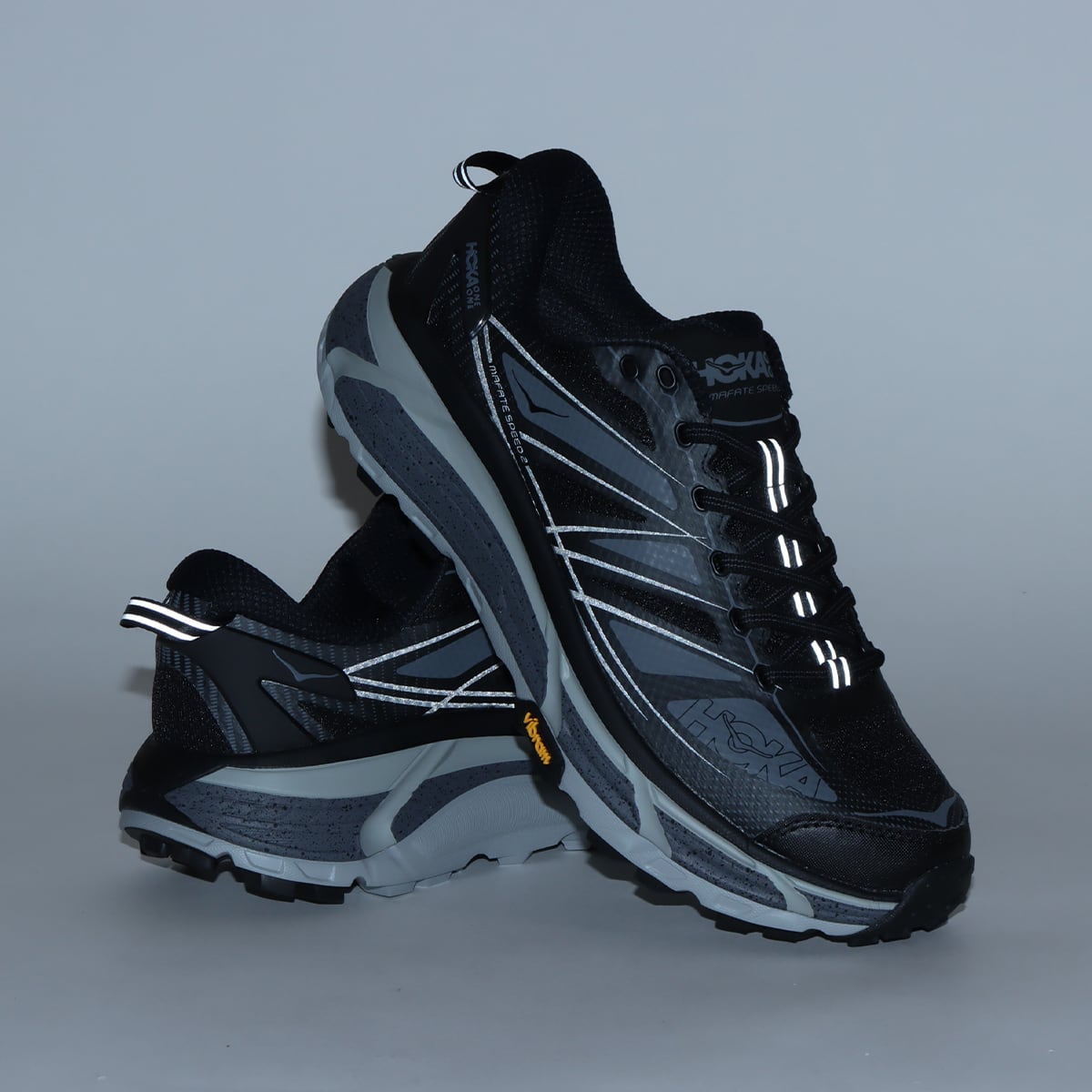 HOKA MAFATE SPEED 2 ブラック / キャッスルロック（ホカ マファテ