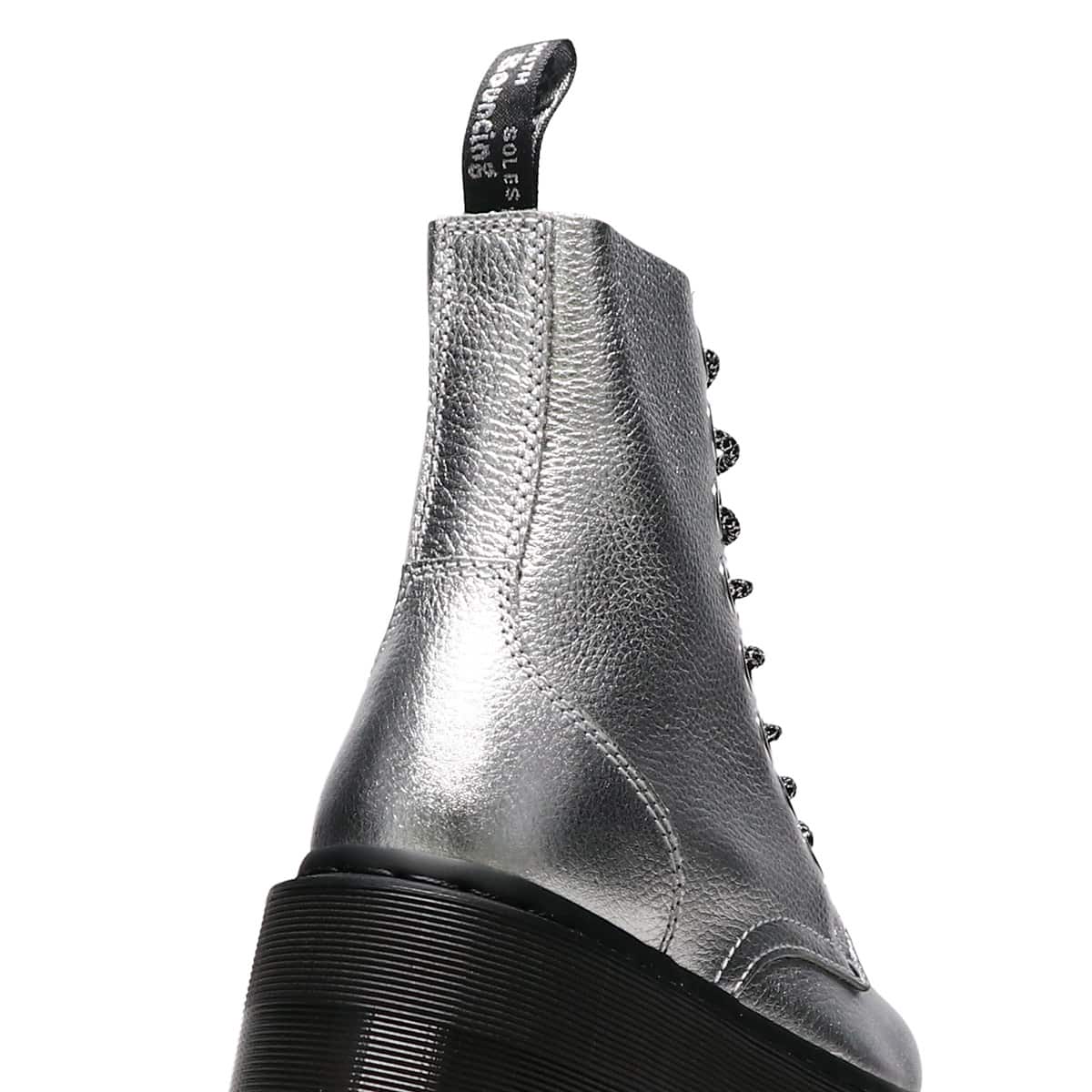 Dr.Martens Jadon Max Silver Metallic Tumble SILVER 23FW-I