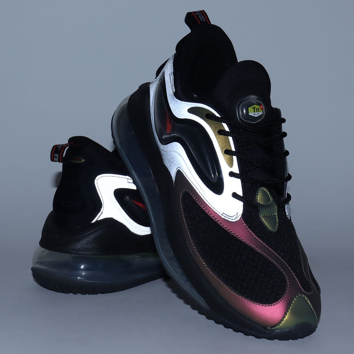 NIKE AIR MAX ZEPHYR EOI METALLIC SILVER/BRIGHT CRIMSON-BLACK 21SP