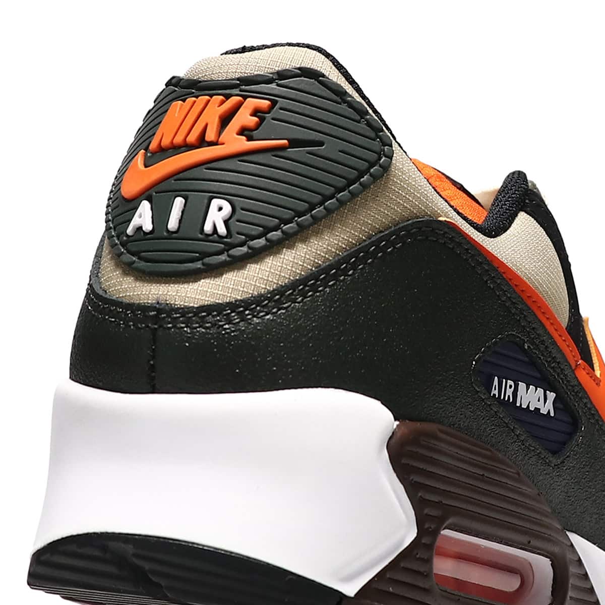 NIKE AIR MAX 90 TWEED/ORANGE BLAZE-DARK ARMY-BLACK 22SP-I（ナイキ