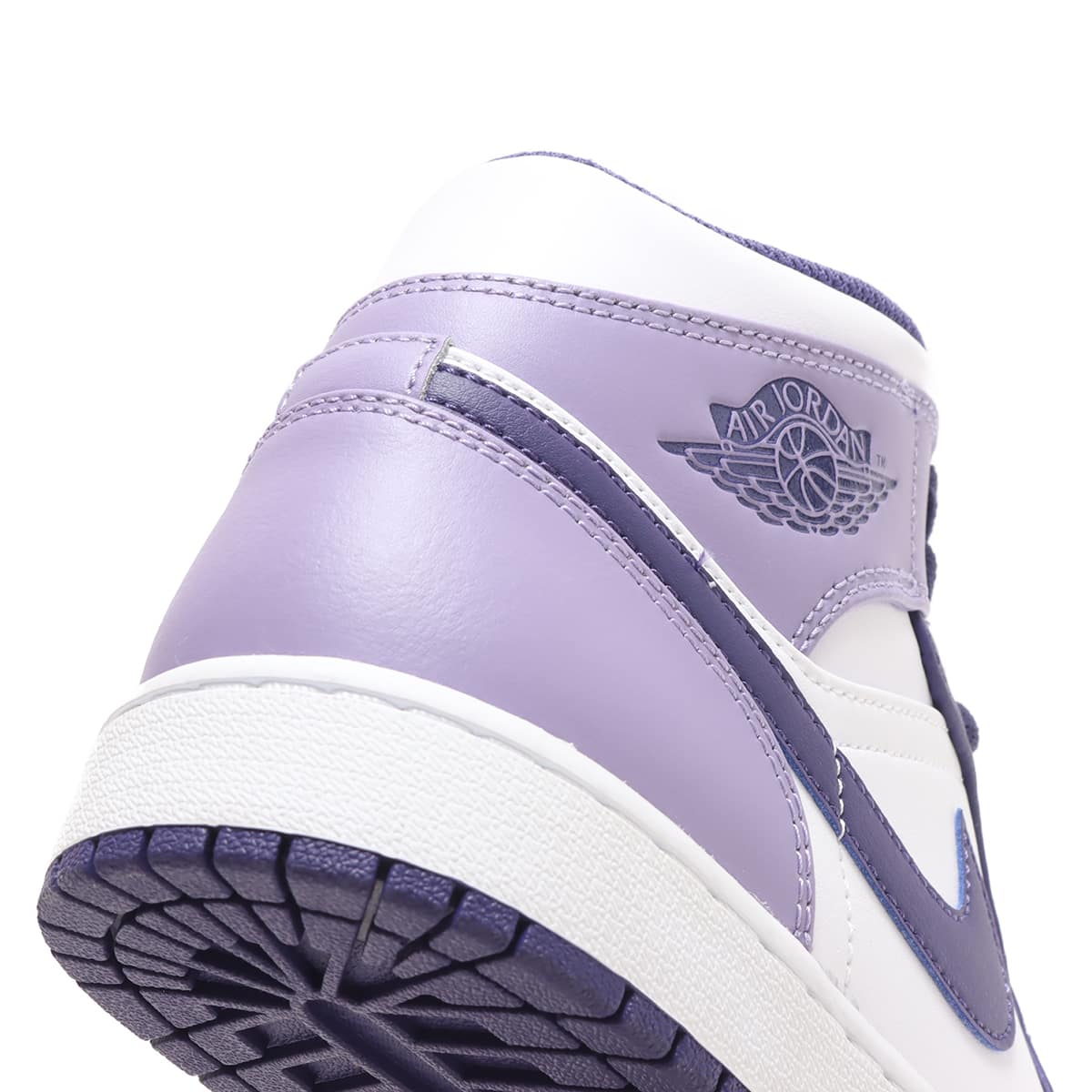 JORDAN BRAND AIR JORDAN 1 MID SKY J PURPLE/SKY J PURPLE-WHITE