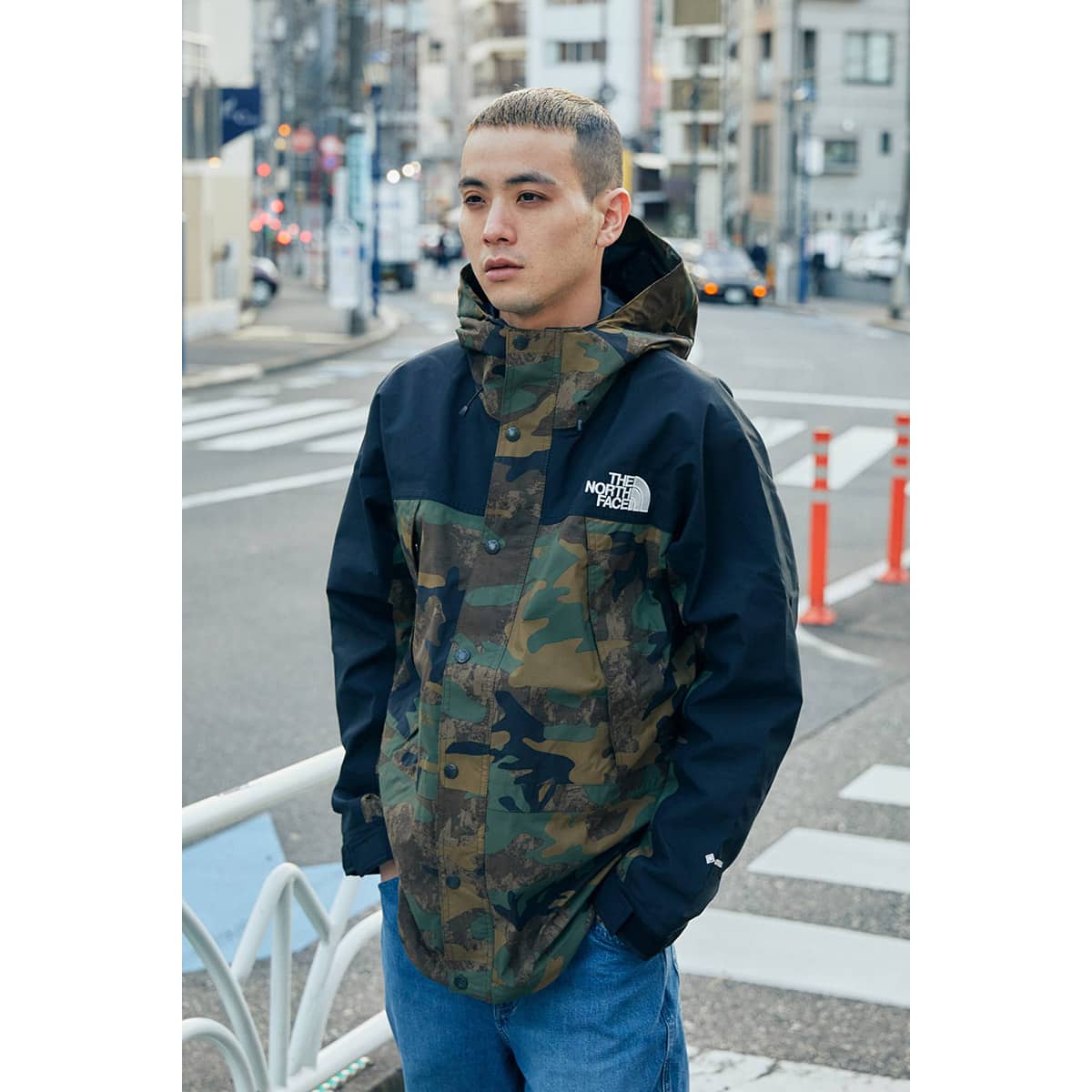 THE NORTH FACE NVLTY MOUNTAIN LIGHT JACKET TNFCAMO 22SS-I（ザ
