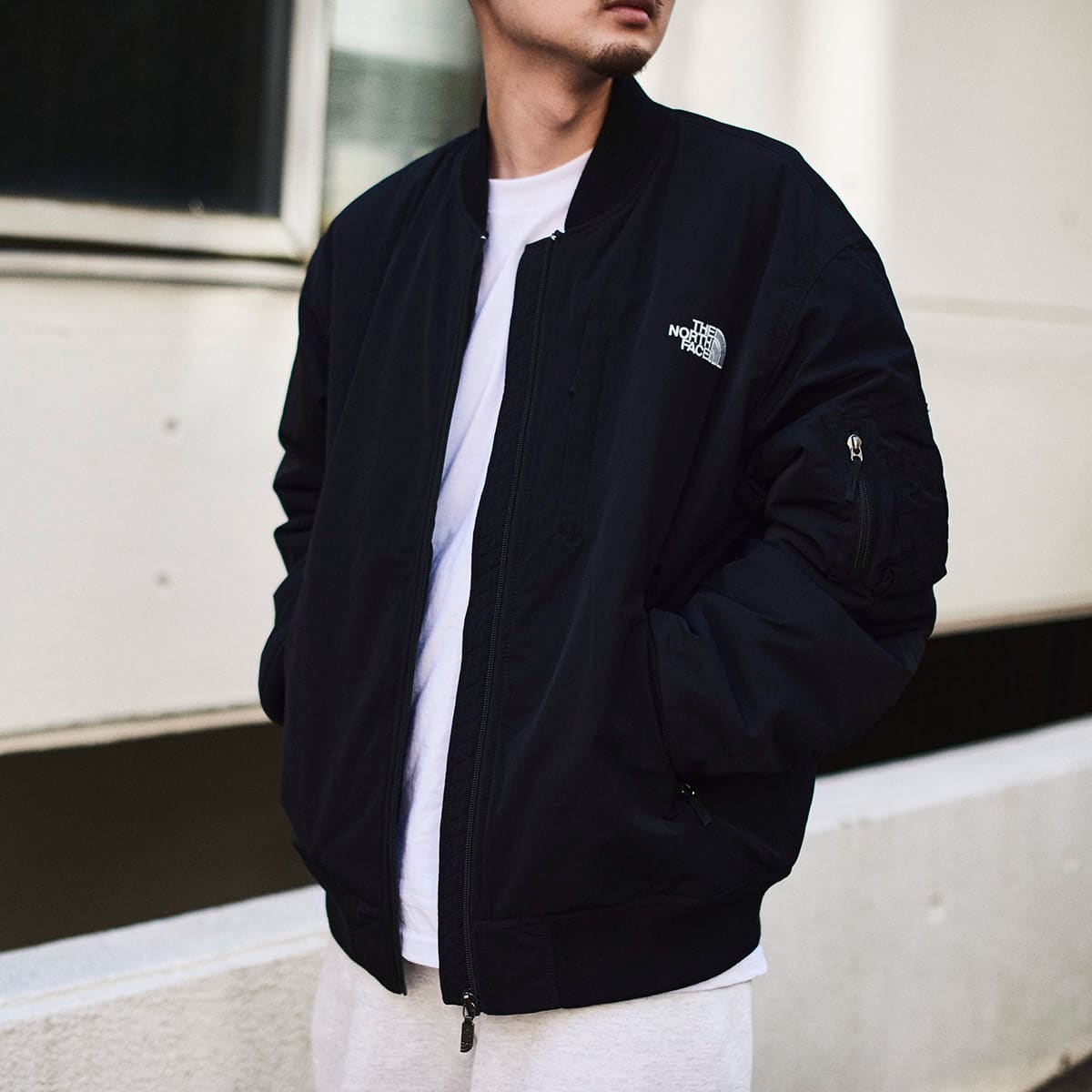 THE NORTH FACE INSULATION BOMBER JACEKT ブラック 22FW-I（ザ