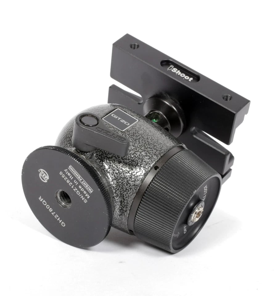 Gitzo Center Ballhead GH2780QR upgraded to ARCA SWISS plates #0912