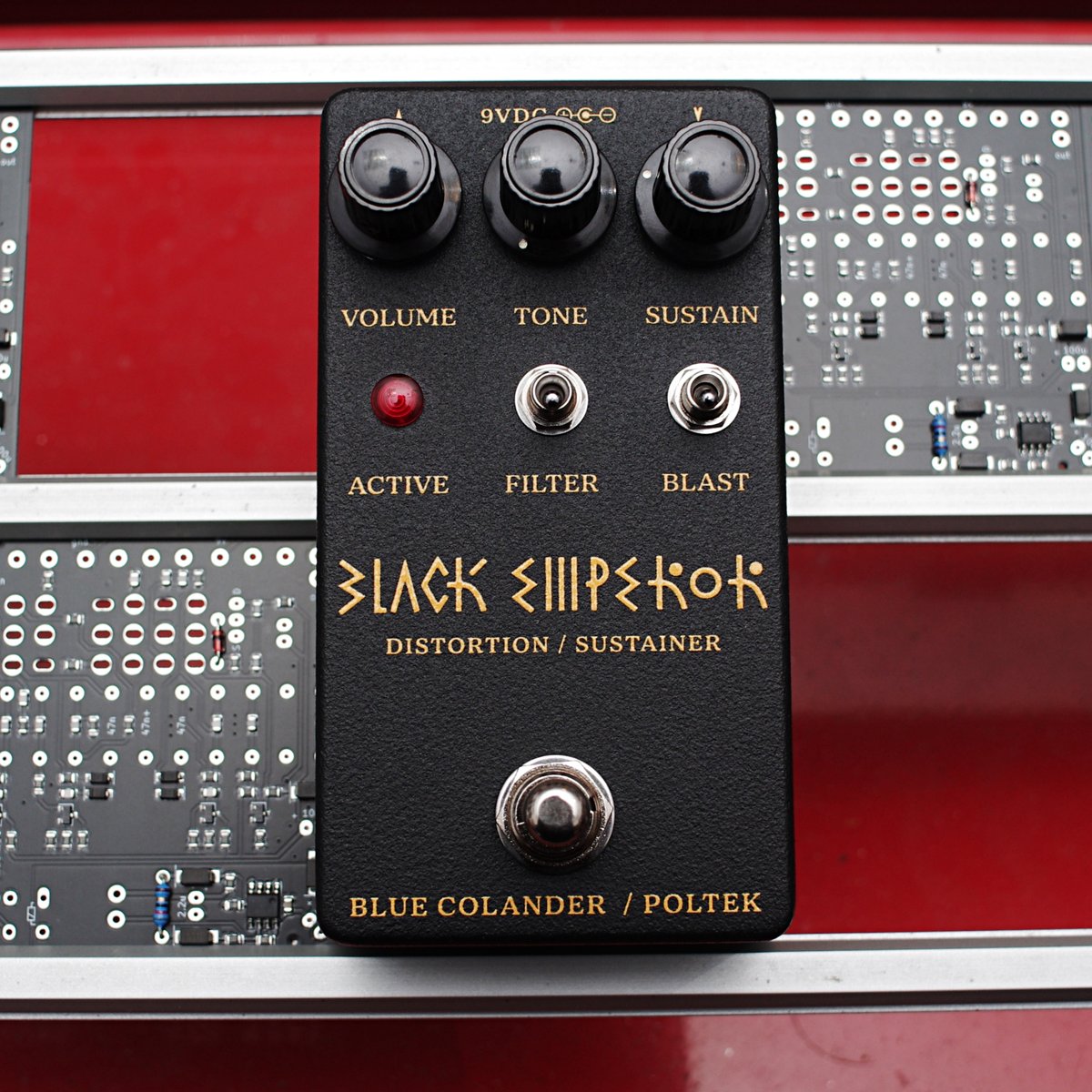 Black Emperor (mini) | blue colander stompboxes