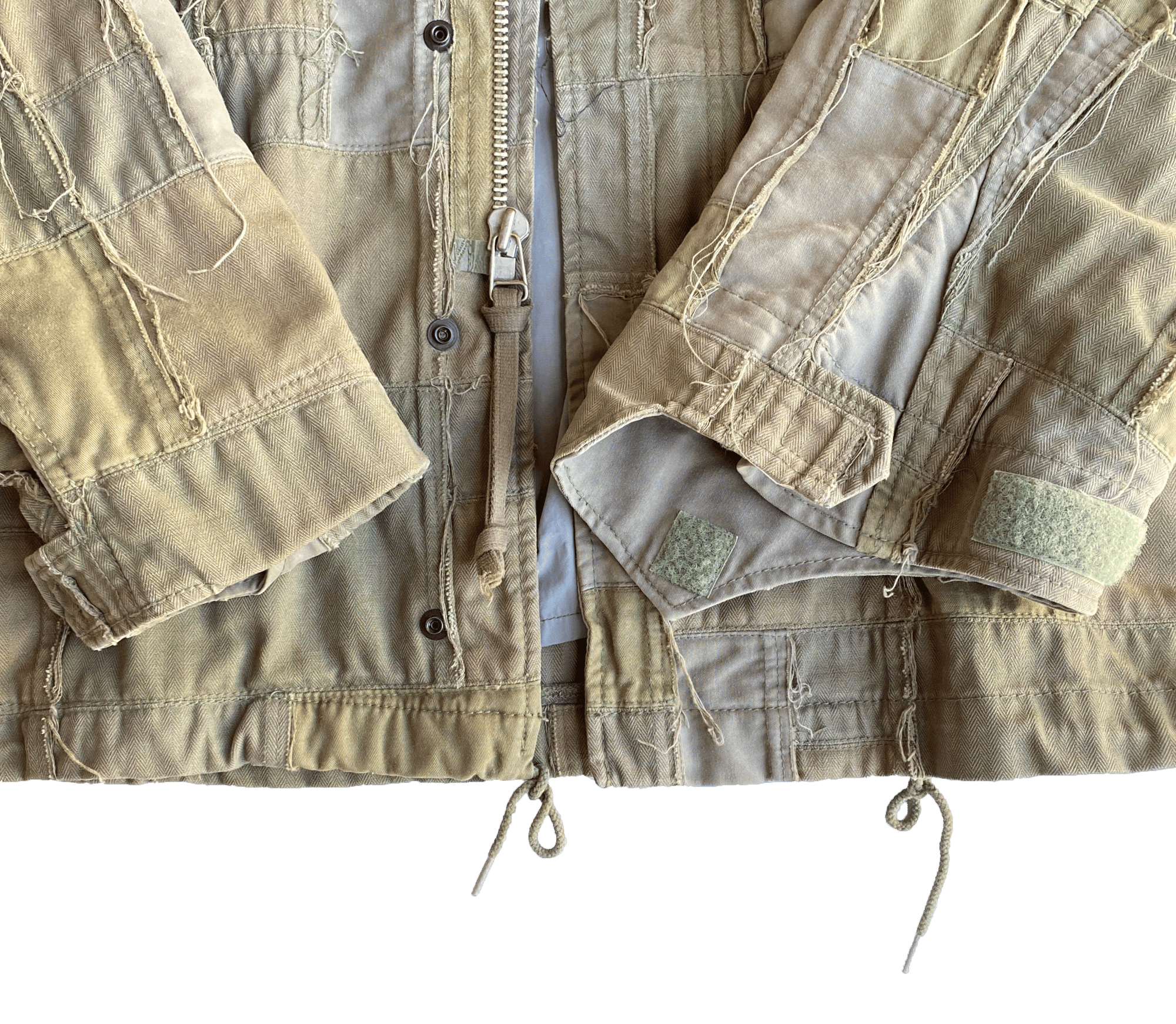 06 Junya Watanabe Reconstructed Patchwork M-65 Jacket