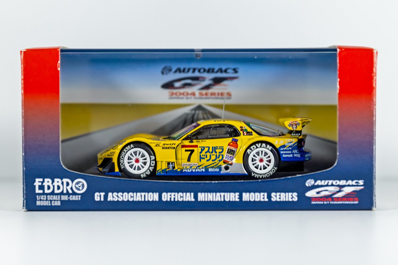 Amemiya Aspara Drink RX-7 JGTC 2004 [Ebbro 43707] | CHRNCLS Secret