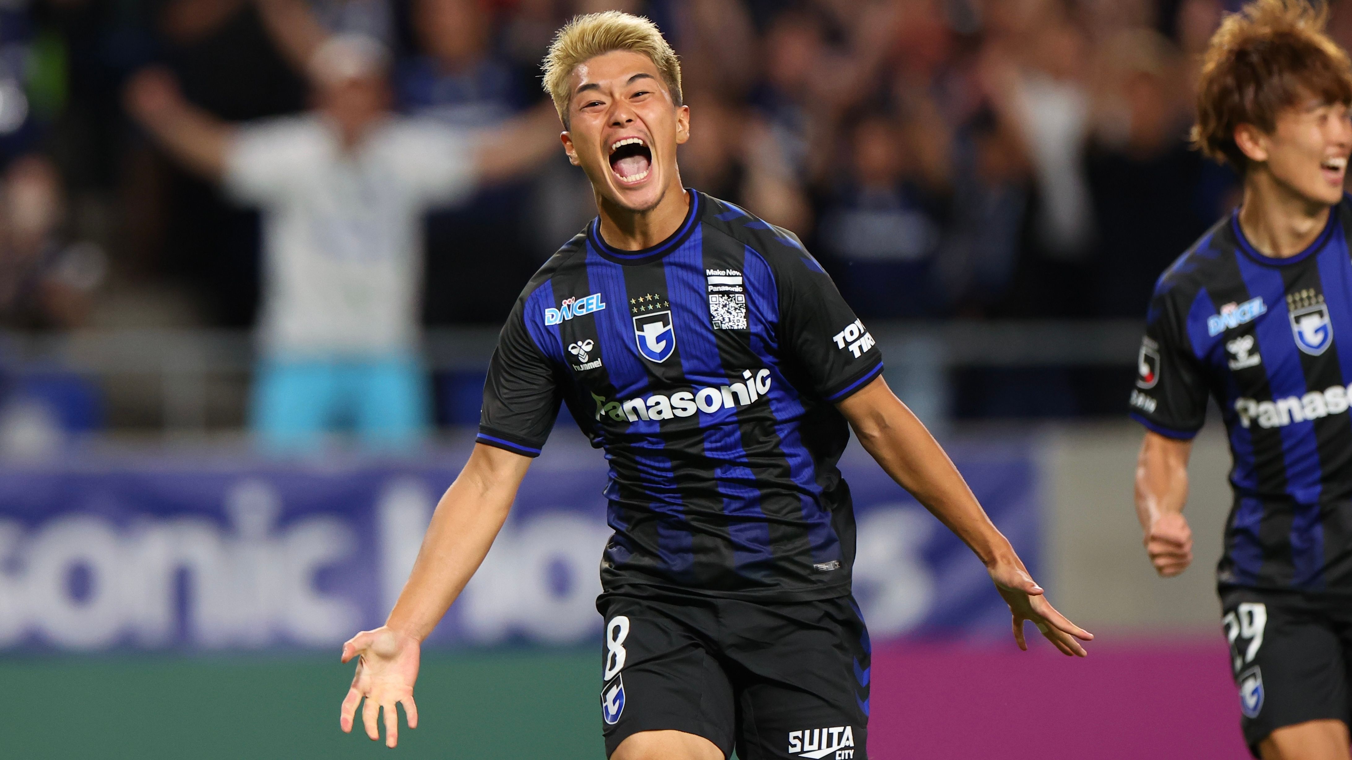 2018 ガンバ大阪 TE 食野亮太郎 直筆サイン 25/50 2018 ガンバ大阪 TE