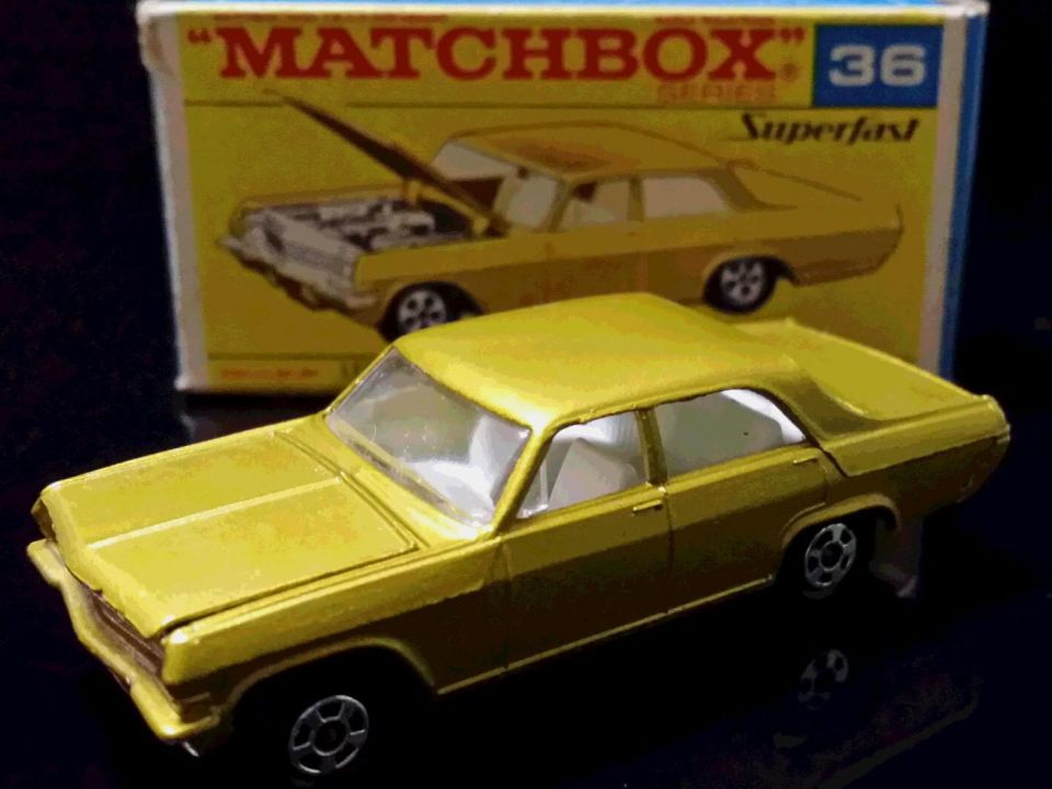 トミカ派に対抗するミニカー。イギリスの老舗マッチボックス（MATCHBOX