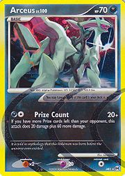 Pokemon Arceus Single Arceus lv. 100 AR1 - SLIGHT PLAY (SP) | DA