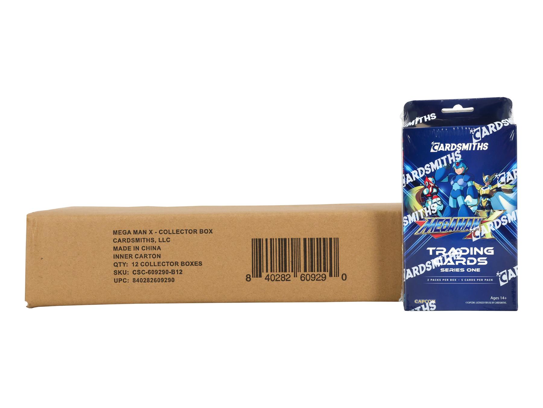2025 Cardsmiths Mega Man X Trading Cards Collector 12-Box Case