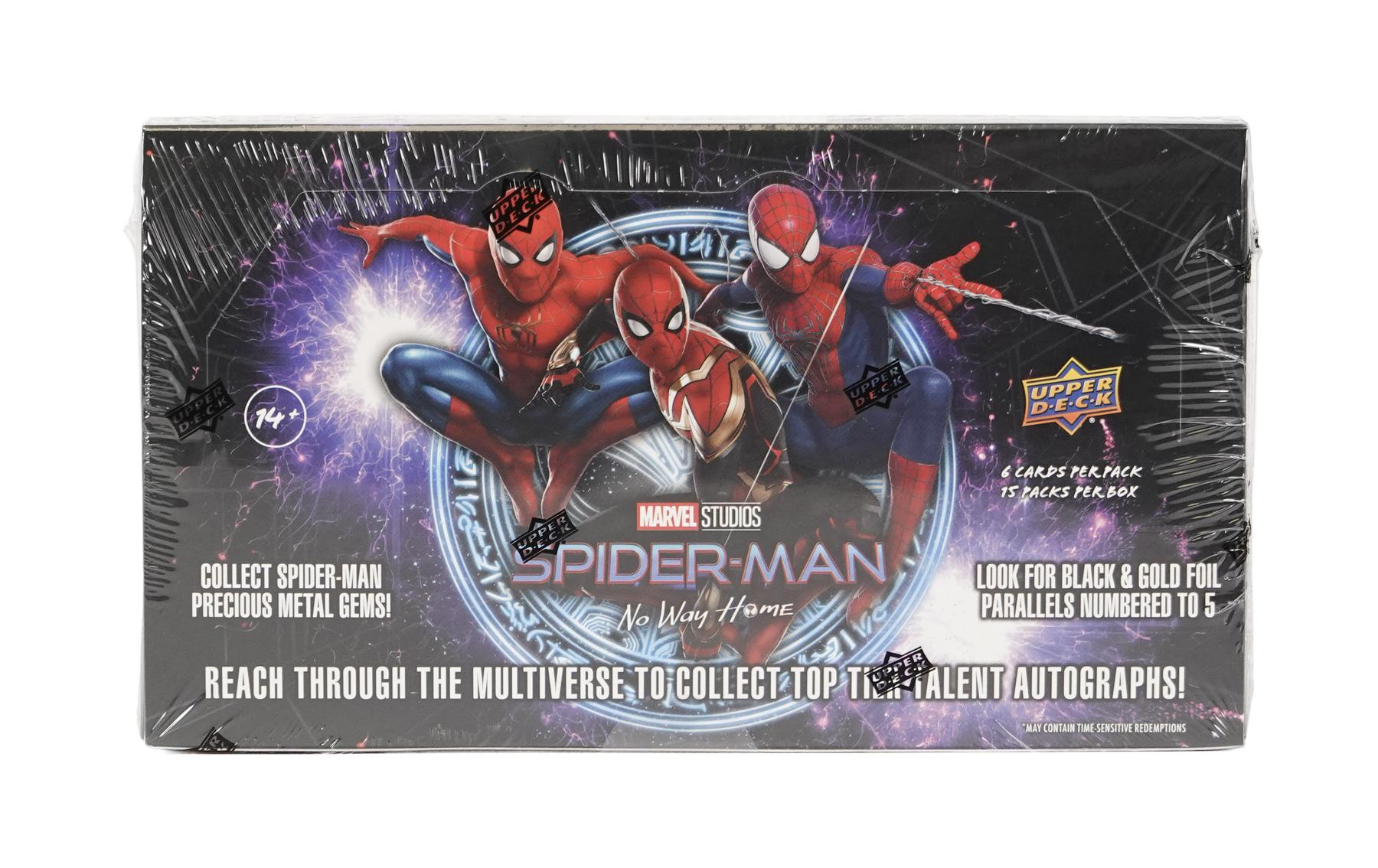 2023 Upper Deck Marvel Studios: Spider-Man No Way Home Hobby Box