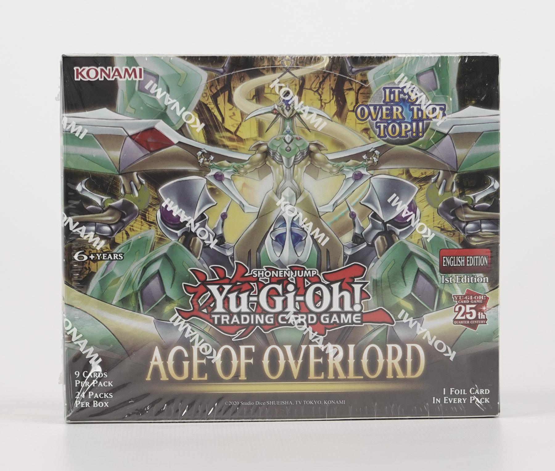 Nana】「未開封BOX」AGE OF OVERLORD 11BOX Yu-Gi-Oh! Yugioh OCG AGE