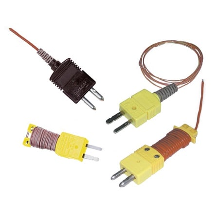 Ready-Made Insulated Thermocouples with Kapton, PFA, Glass Insulation