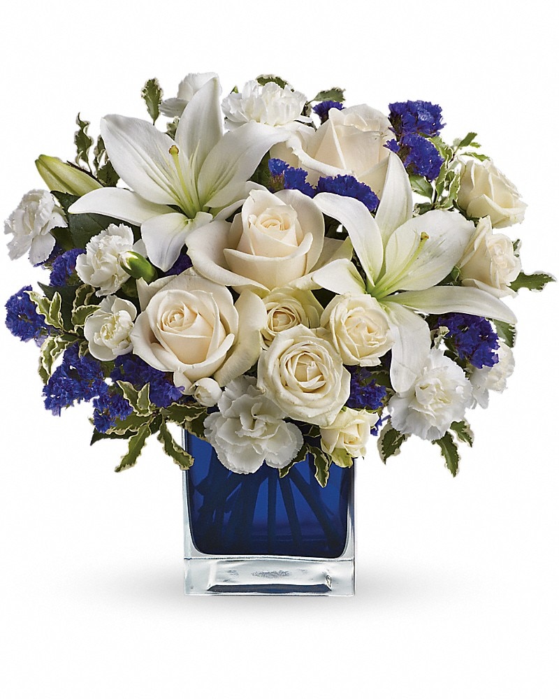 Teleflora's Sapphire Skies Bouquet in Rockaway NJ - Marilyn's