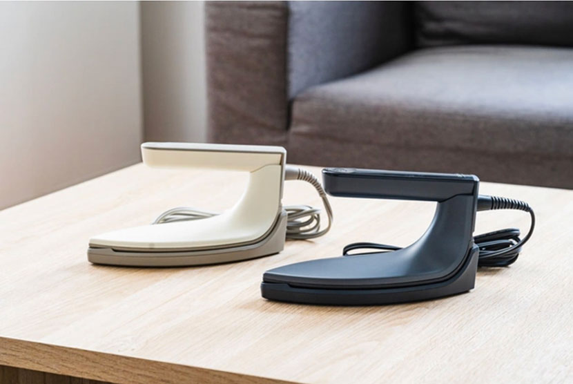 電源を入れてから10秒で使えるドライアイロン。消費電力の低さも魅力