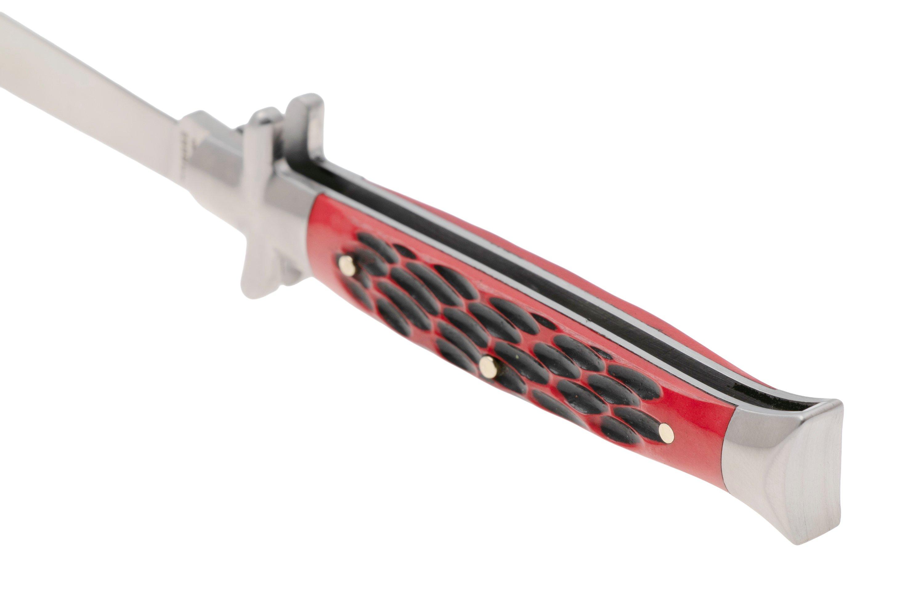 Rough Ryder Reserve Bowtie Fishtail RRR052, D2, Red Jigged Bone