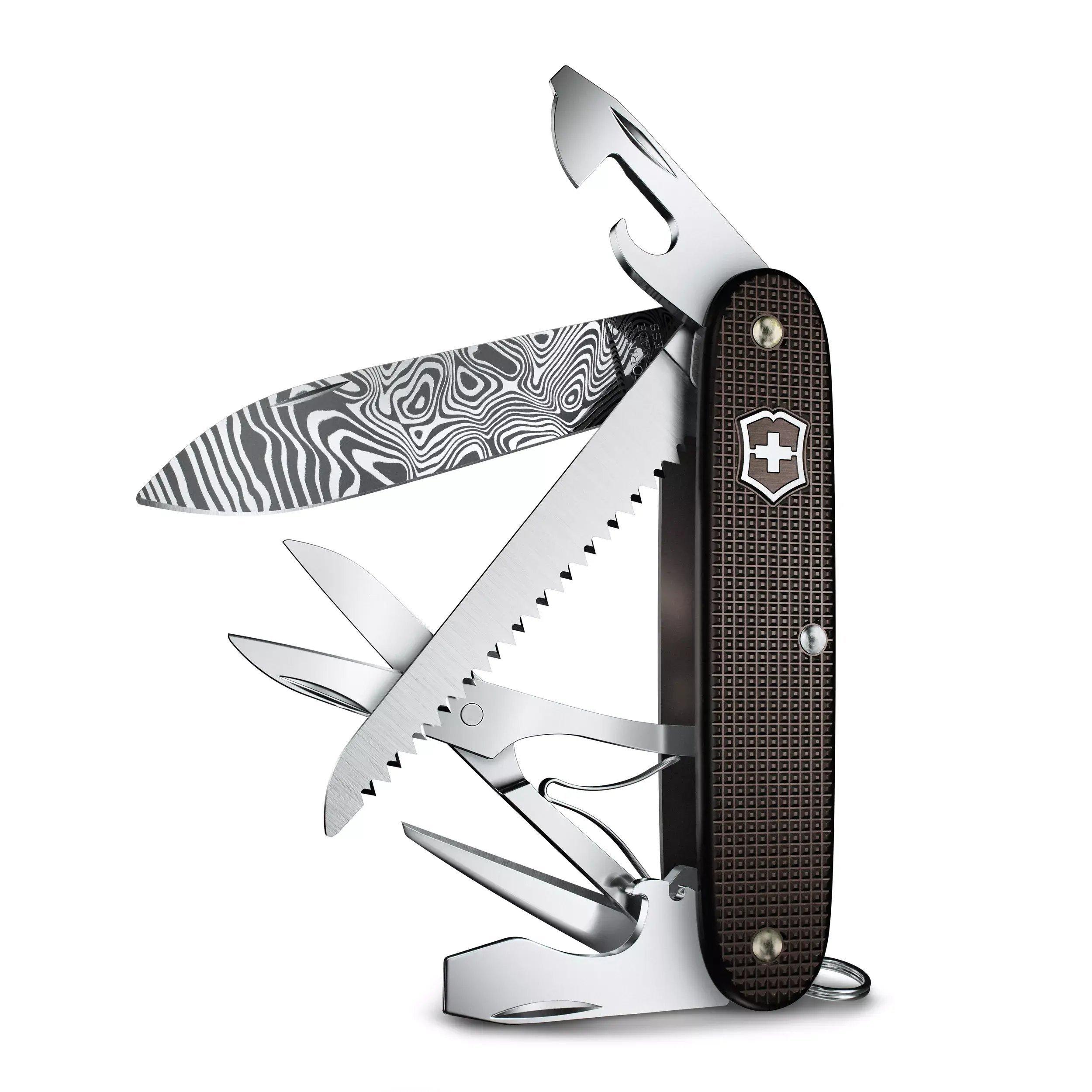 Victorinox Farmer X 0.8271.J24 Dark Brown Alox, Hakkapella