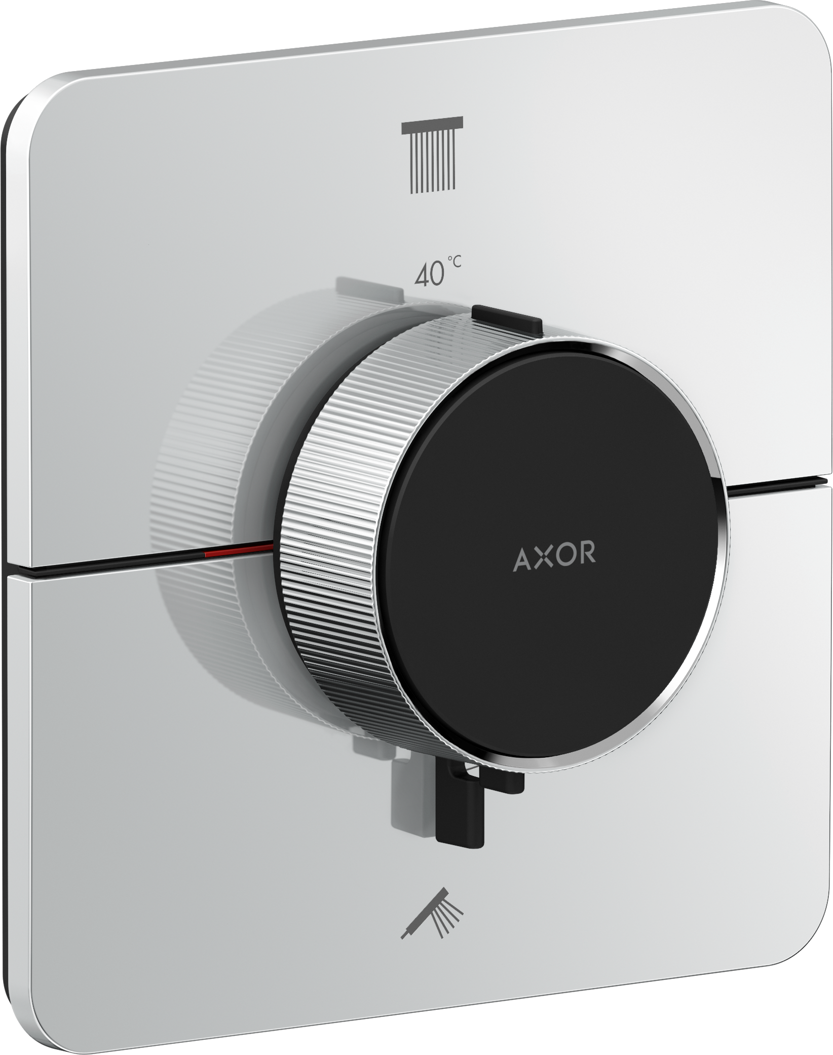 AXOR thermostats and thermostatic shower mixers.
