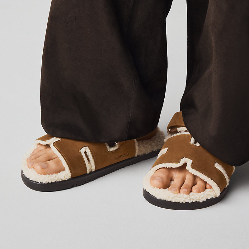 Chypre sandal - Brown | Hermès USA