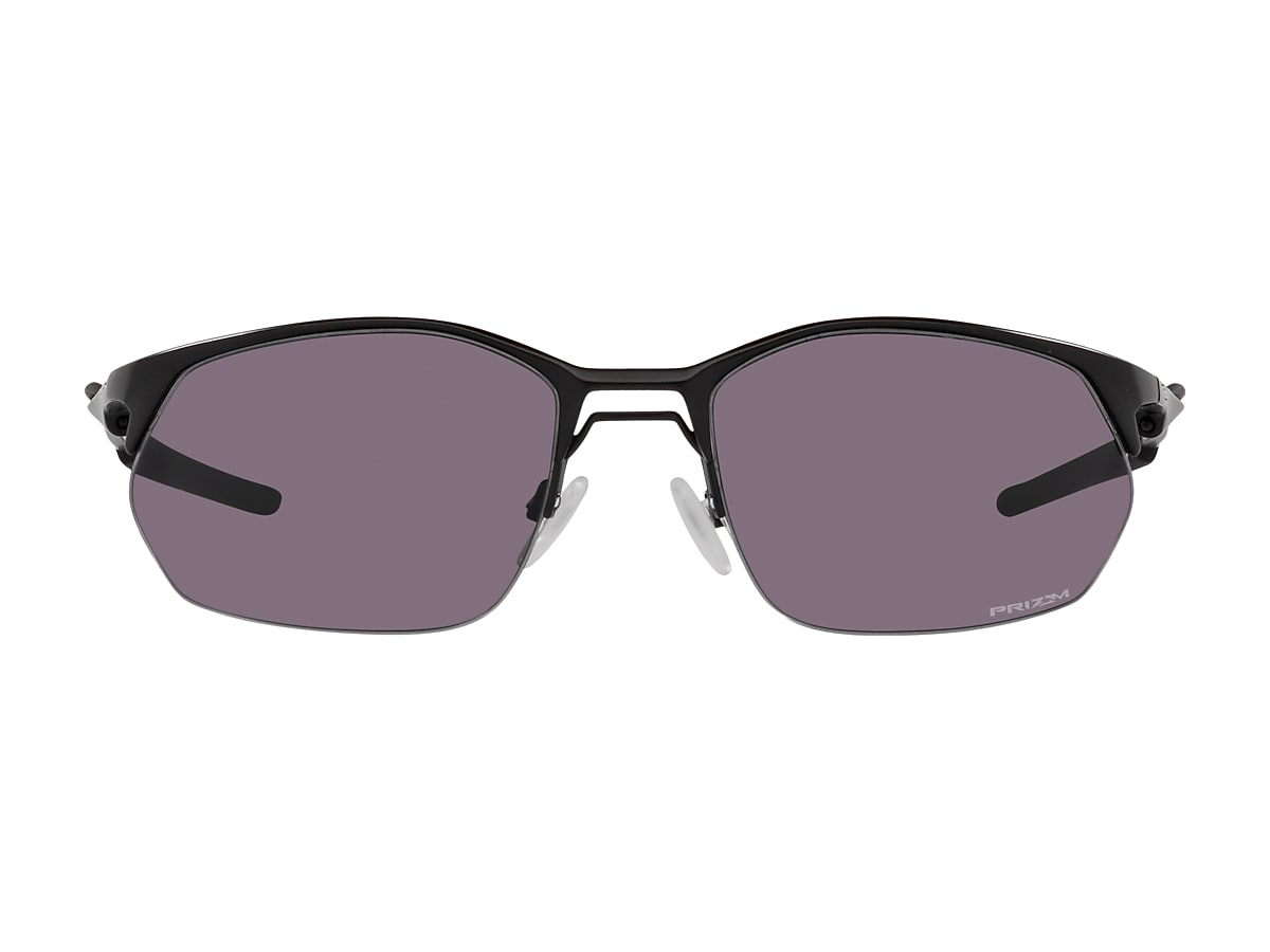 Wire Tap 2.0 Prizm Grey Lenses, Satin Black Frame Sunglasses