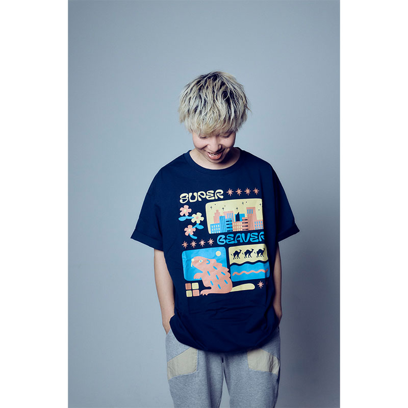 Twinkle ボックスシルエットTシャツ - SUPER BEAVER TOUR OFFICIAL GOODS