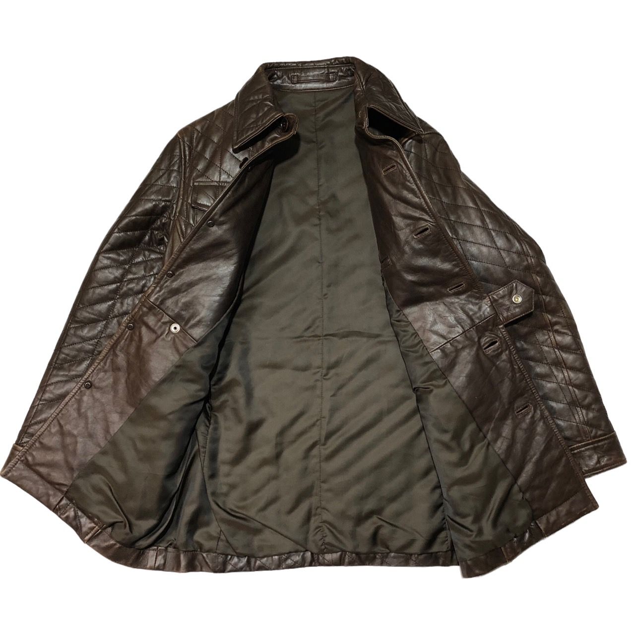 ABAHOUSE(アバハウス) 90'sキルティングレザージャケット/レザーコート