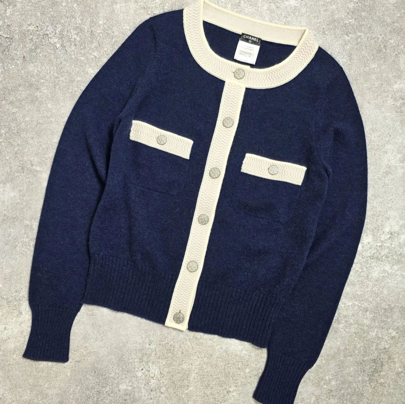 ☆ 極美品！CHANEL(シャネル) カシミヤ ニット カーディガン